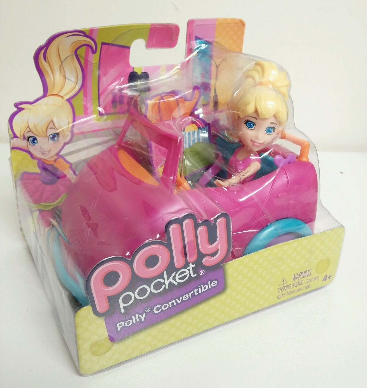 polly pocket convertible car