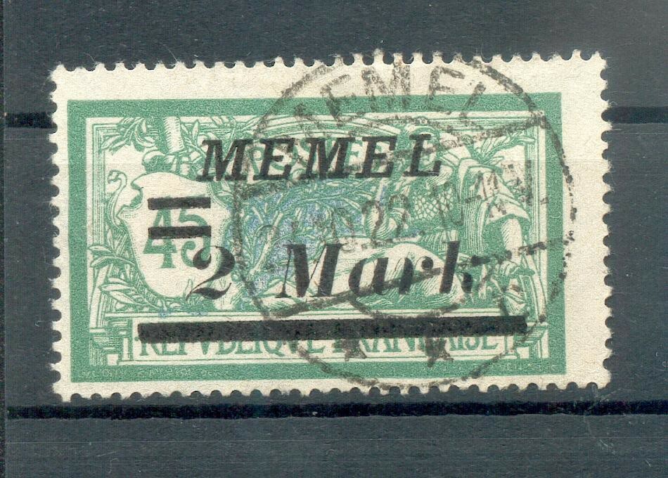 Memel 88II ABART Used BPP 30EUR (72592
