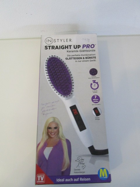 Instyler Straight Up Pro Keramik Glattburste Gunstig Kaufen Ebay