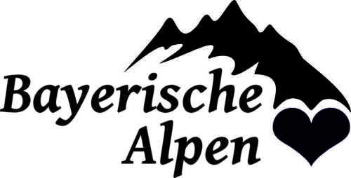 2x Auto Aufkleber "BAYERISCHE ALPEN" Berg / Gebirge Deutschland | 12 cm konturg. - Afbeelding 1 van 1