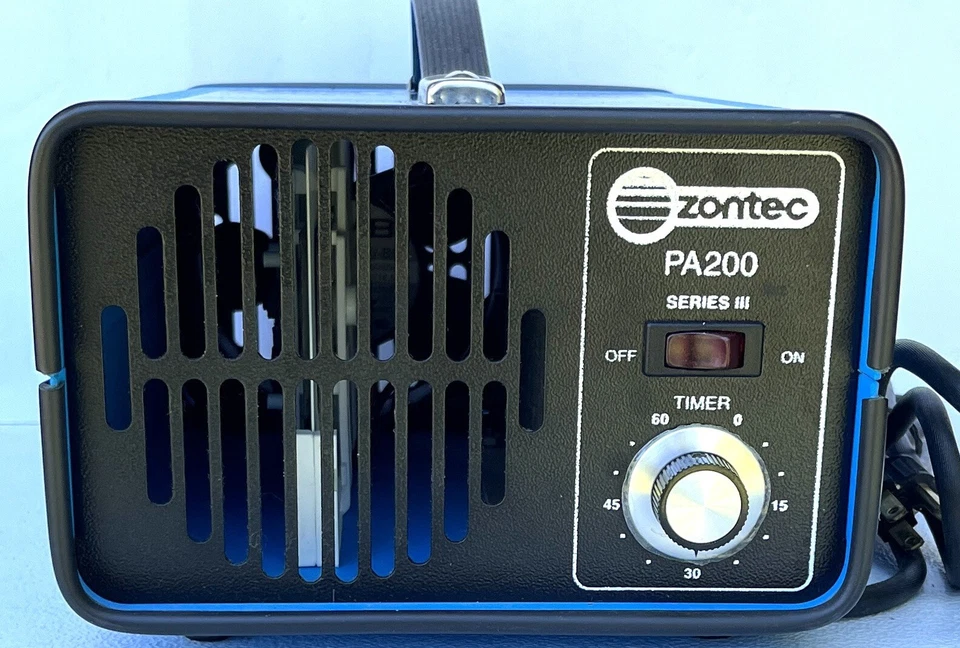 PURIFICADOR DE AIRE DE OZONO ZONTEC PA200 Serie III FUNCIONA MUY BIEN Elimina el moho de humo Foto 2 de 4