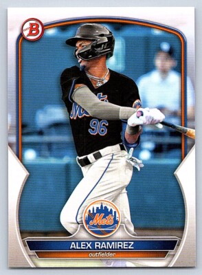 ALEX RAMIREZ  METS   2023 BOWMAN DRAFT #BD-17