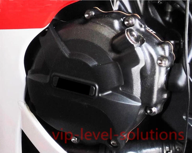 3x Cubierta protectora de motor de fibra de carbono para Honda CBR1000RR 2008-2012 2015-2016 Foto 3 de 4