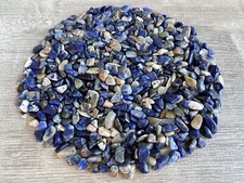 Grade A  Sodalite Semi Tumbled Gemstone Mini Chips 6 -12mm,Wholesale Bulk Lot