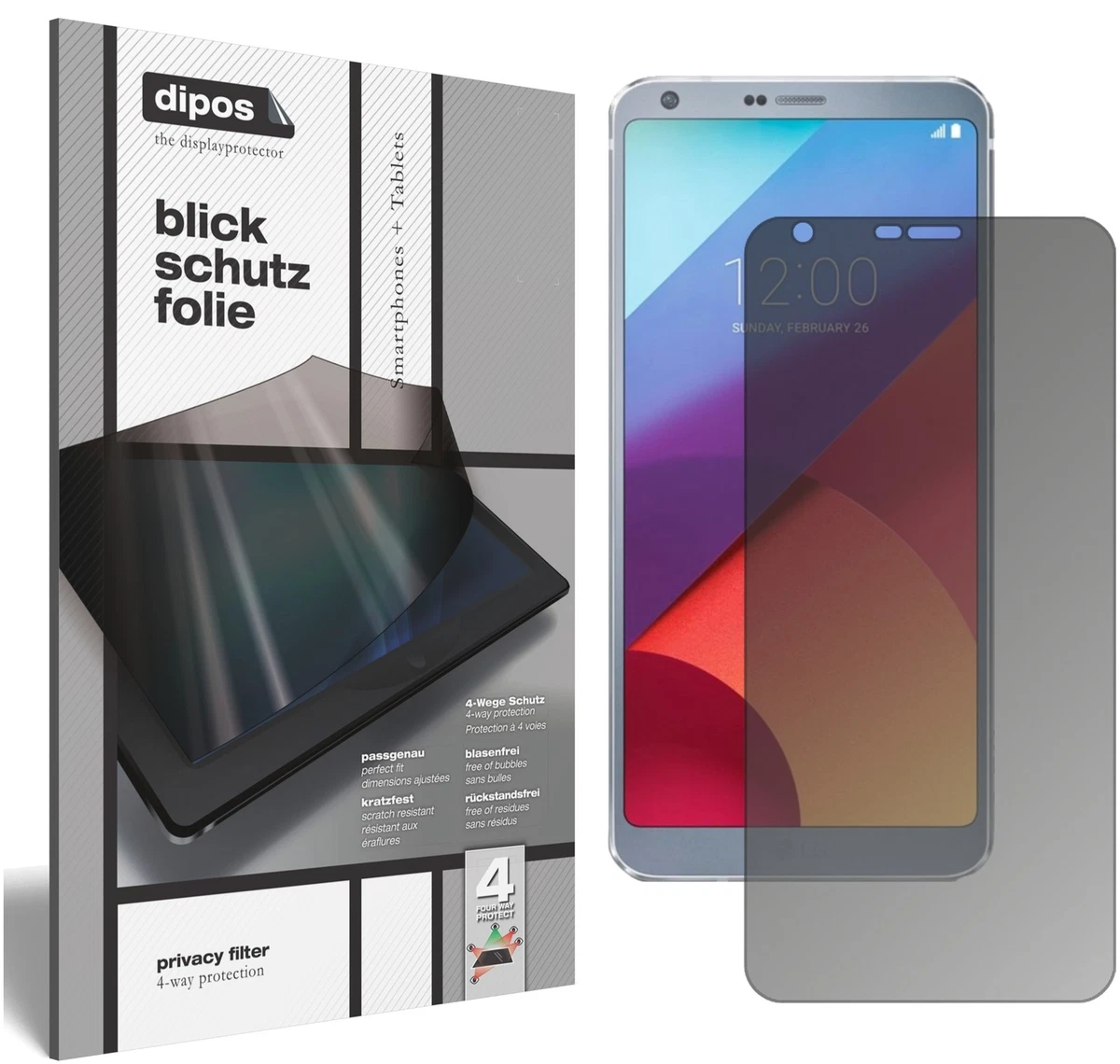 6x Pellicola per Lenovo Moto G6 Play Protettiva Protezione Cristallo dipos
