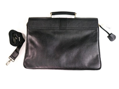 NEW 1050,00 FEDELI Leather Sport Backpack Close Briefcase Bag BOFE14 - Picture 2 of 3