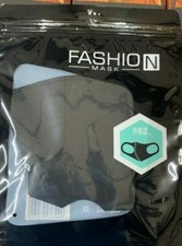 Pack of 10 Face Mask, Black Fashion Washable, Reusable, Breathable, Unisex