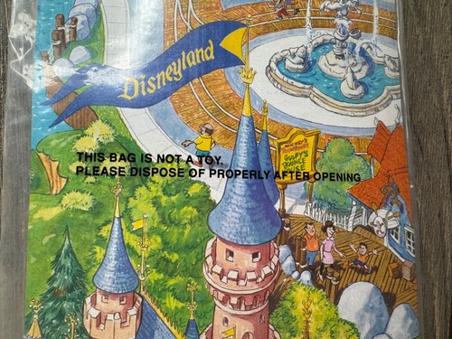 Vintage Disneyland Topolino Toontown Scena Club Bambini Burger King Promozionale - Foto 7 di 8
