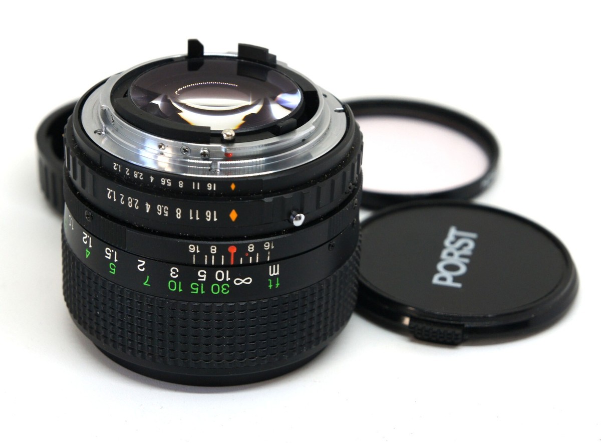 EXC! FAST Porst Color Reflex UMC X-M 1.2/50 50 mm F1.2 LENS