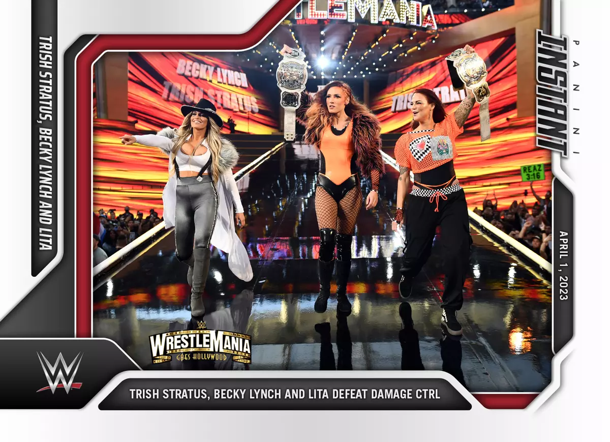 Trish Stratus reposts picture of her and Becky Lynch trending on