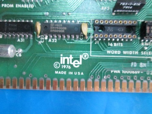 Intel 1000669-02 Rev C 16K PROM / ROM Memory - Picture 2 of 4