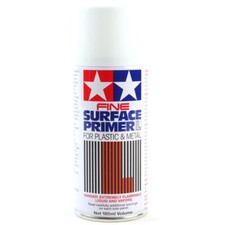 Tamiya Spray Paint Fine Surface Primer Fine White 6fl ounce 180ml TAM 87044