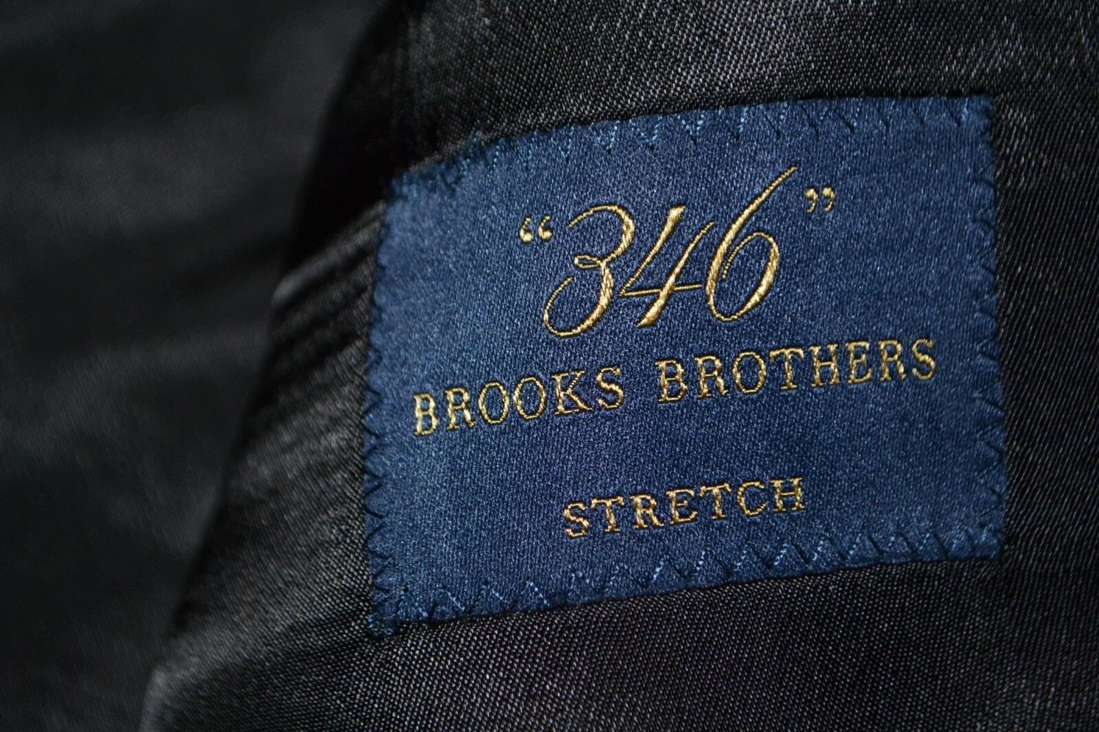 Brooks Brothers 346 Men's Stretch Charcoal 2 Front Button Sports Coat Sz 43R thumbnail 9