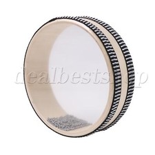Wooden Wave Bead Sea Drum Percussion 8 Inch Diameter for Ocean Sound