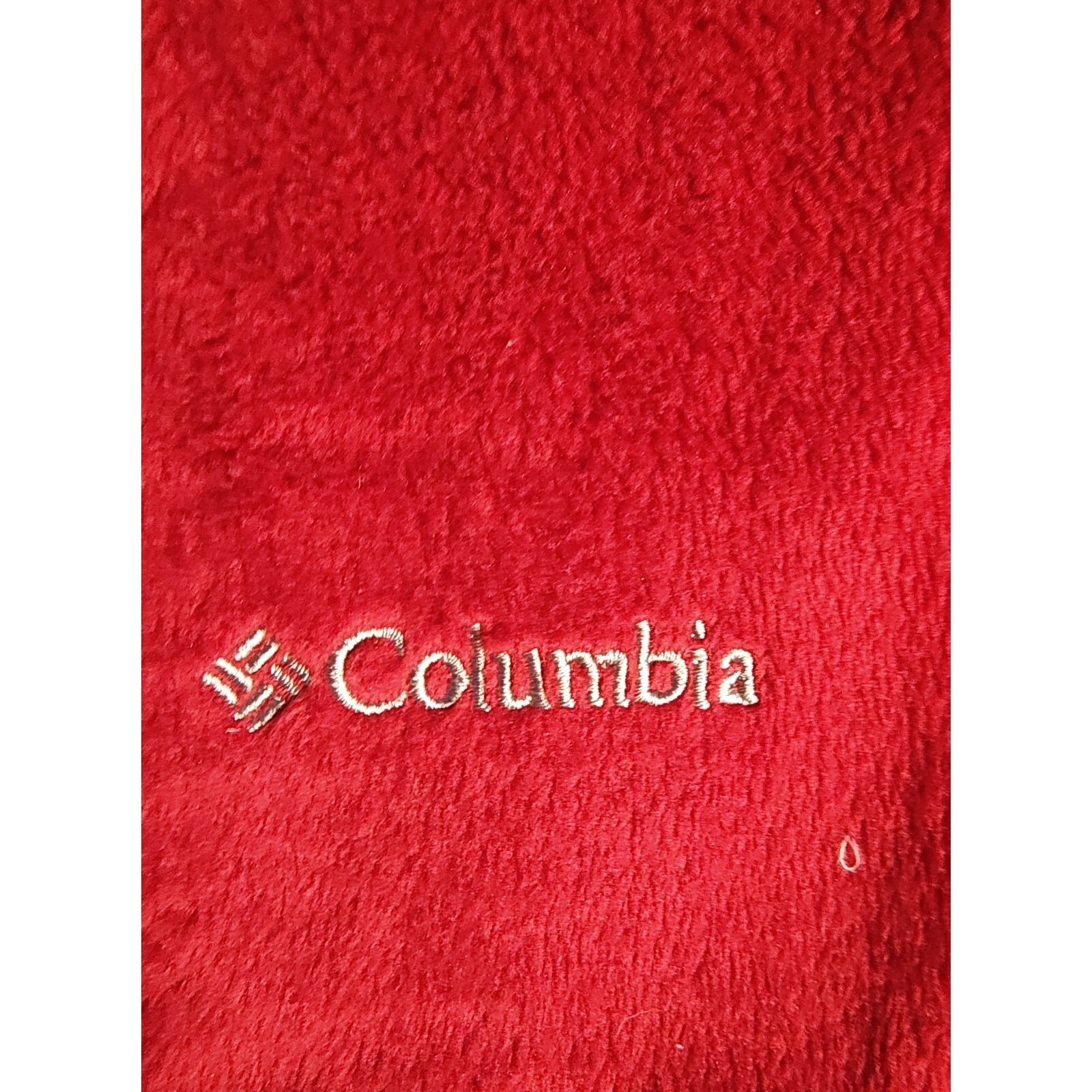 Columbia Basic Fleece Jacket Polyester Solid Full… - image 4