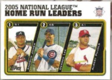 ALBERT PUJOLS 2006 Topps #UH141 w/ D. Lee, A. Jones. CARDS