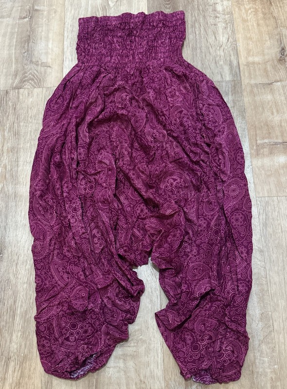 Paisley Printed Bohemian Yoga Meditation Harem Pants Thailand