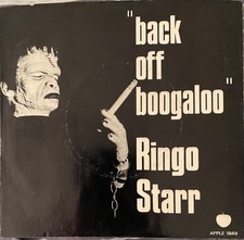 Ringo Starr-Back Off Boogaloo-Rare &lsquo;70&rsquo;s Rock 45-Apple 1849-HEAR-VSVG+