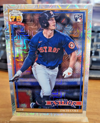 2026 Topps Silver Pack MOJO Zach Cole 91C2-28 Houston Astros Rookie Insert