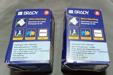 Lot Of 2 Brady Wire Marking M21-1250-427