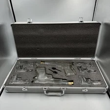 The Wine Savant Glass Liquor Pistol Gun Decanters & Pistol Shot Glasses Set (8)