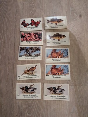 10 Nesquik Mini Werbebücher Natur erkennen lernen 1977
