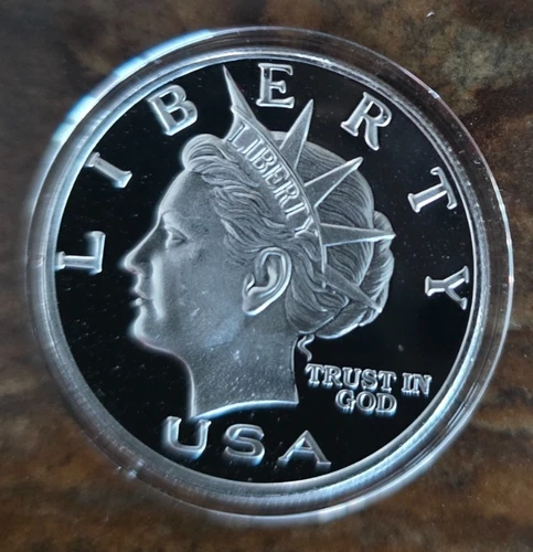 1999 Silver 1 oz NORFED Liberty $10 Proof-Like - Variant 3