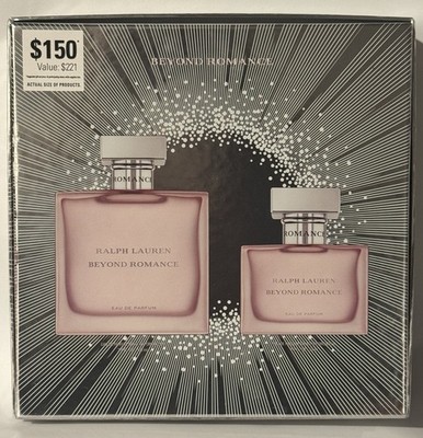 Ralph Lauren Beyond Romance Eau de Parfum Gift Set 3.4 oz & 1.7 oz New