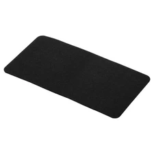 24"x12" Desk Mat Protector, Felt Dual Side Mouse Pad Writing Mat, Black