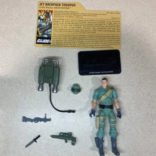 Gi Joe 25th Anniversary Skyduster Loose