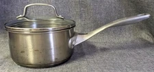 Kitchen Essentials Calphalon Saucepan & Lid 1 Qt Model 8701 Stainless Steel