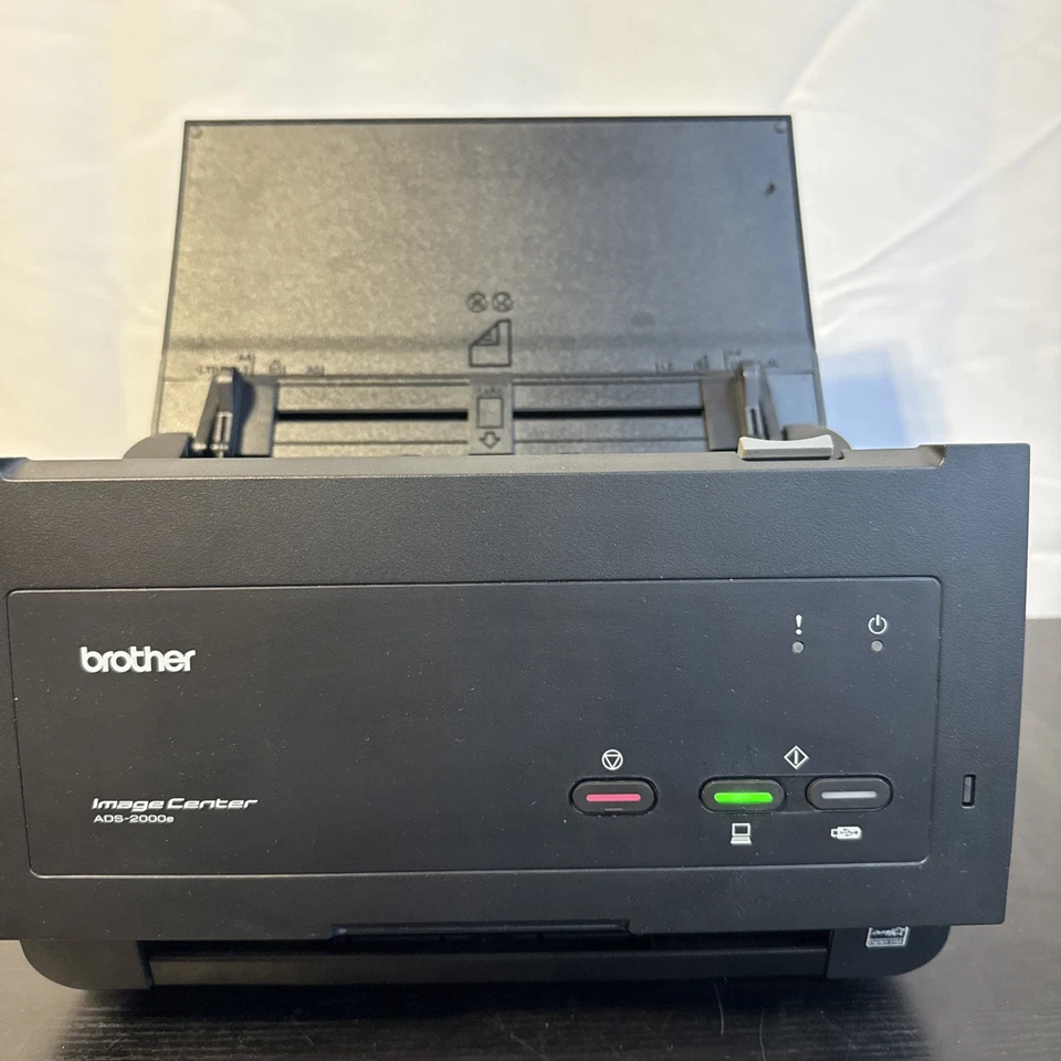 Brother ADS-2000e High Speed Duplex Color Document Scanner USB 2.0 w/Power Cord - Image 4 of 4