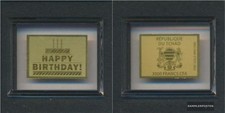 M&uuml;nzen Tschad Stgl./unzirkuliert 1/1000 Unze 999er Gold Gl&uuml;cksbringer im Etui 3.