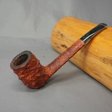 Savinelli Estella 814KS Rusticated Canadian/Lumberman Estate Briar Tobacco Pipe