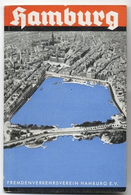 Hamburg Stadt Geschichte Verkehr Werbung Reklame Reiseführer 1934