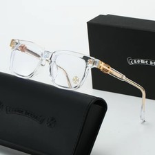 Chrome Hearts Clear Lens Glasses   Clear Frame