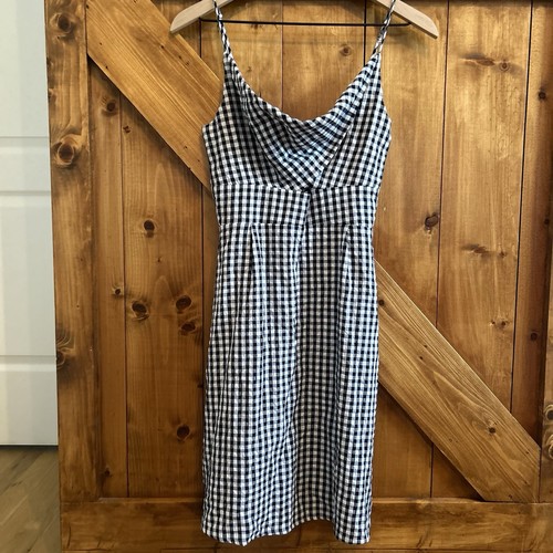 Vestido Cami LOFT 0 Gingham Twist Recorte - Imagen 3 de 6