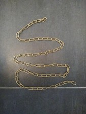 ancienne chaine de lustre laiton fixation  accroche lustre suspension 125  cm