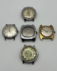 Vintage Timex Mechanical Watch Lot – Day/Date, 1970s Cushion Case – Parts/Repair
