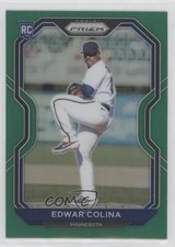 2021 Panini Prizm Green Prizm Edwar Colina #51 11ta