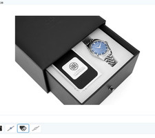Bolvaint Womens Automatic Blue Dial Small Sec...