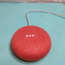 Google Home Nest Mini Smart Speaker Coral H0A w/ Power Cable