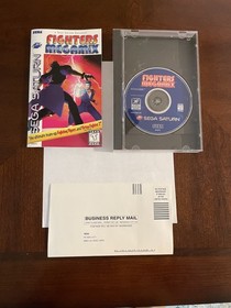 Sega Saturn Fighters Megamix Complete Beautiful Disc New ?