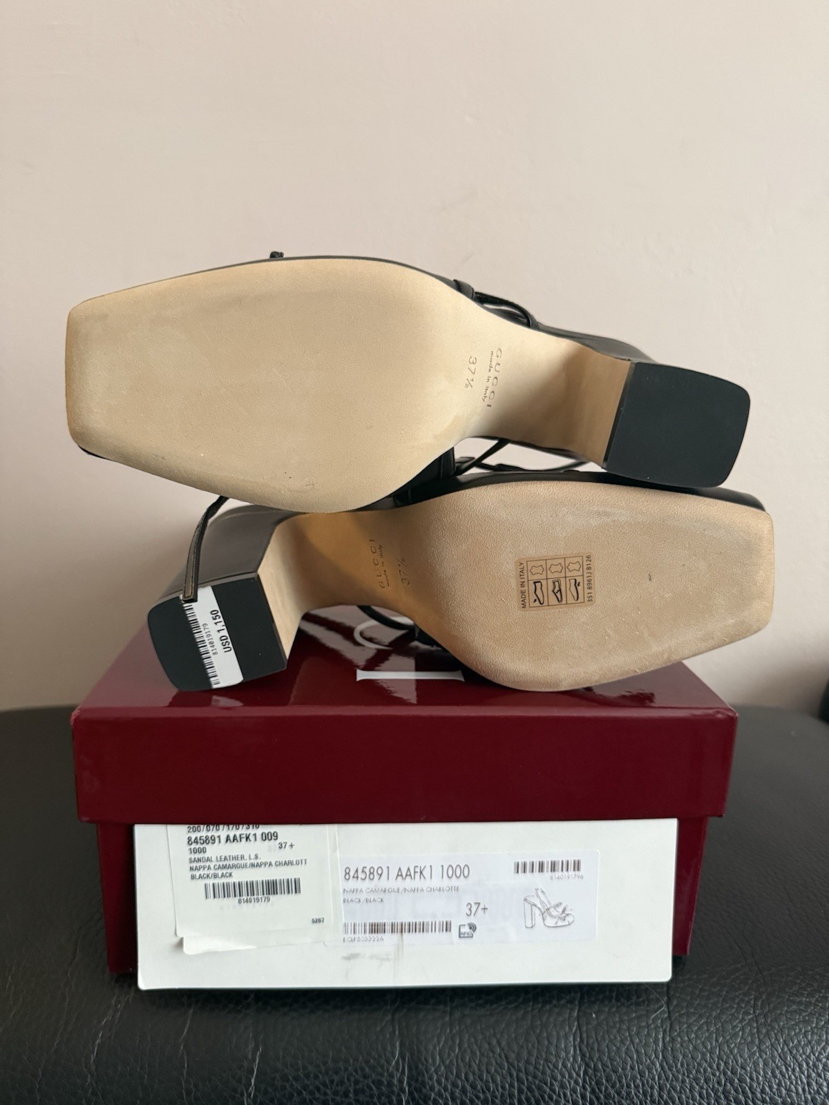 Gucci Horsebit Leather Slingback Pump Women's - 37.5 EU / 7.5 US - Brand New image 6