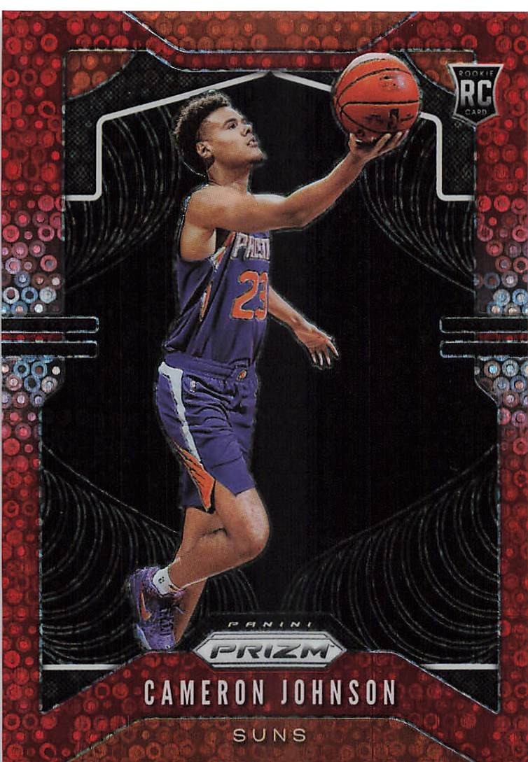 2019-20 Panini Prizm Fast Break Red /125 Cameron Johnson #257 Rookie RC