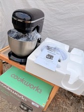 Cookworks 1000w 5L Food Mixer with Stand Black KM6003B-GS