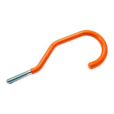Industrie J Haken 10 mm Wand Kohlenstoffstahl Grobgewinde f&uuml;r schwere Lasten