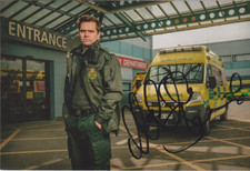 Michael Stevenson    **HAND SIGNED**   4x6 photo   ~  Casualty  ~  AUTOGRAPHED