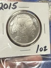 2015 Silver Buffalo/Indian Head Silver Round 1 Troy Oz .999 Fine  -