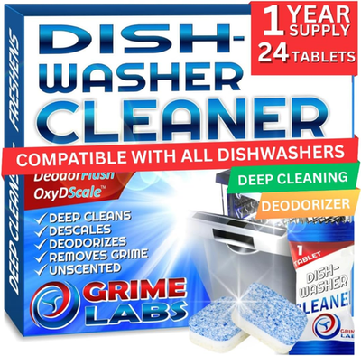 #ad #ad Dishwasher Cleaner Deodorizer Descaler Tablets 24 Pack Heavy Duty Deep Clean A $13.61
